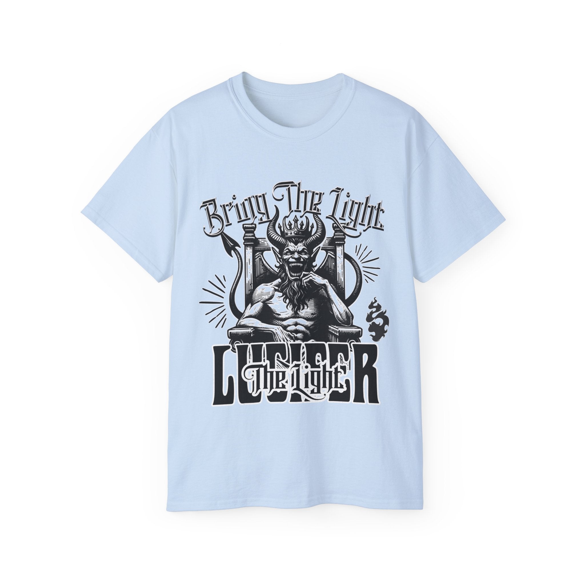 Bring The Light - Unisex Ultra Cotton Tee (Front) - Damned Threads